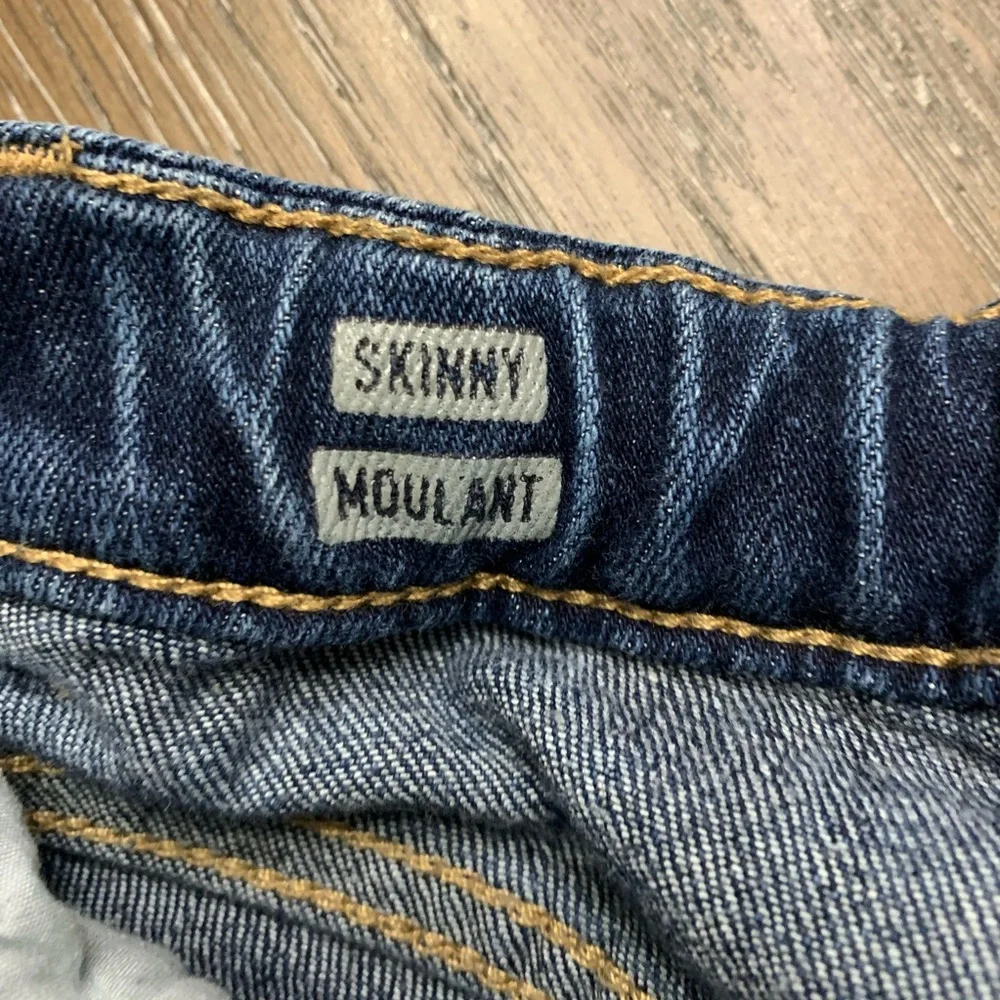 Cherokee skinny dark denim adjustable waist jeans Size 7